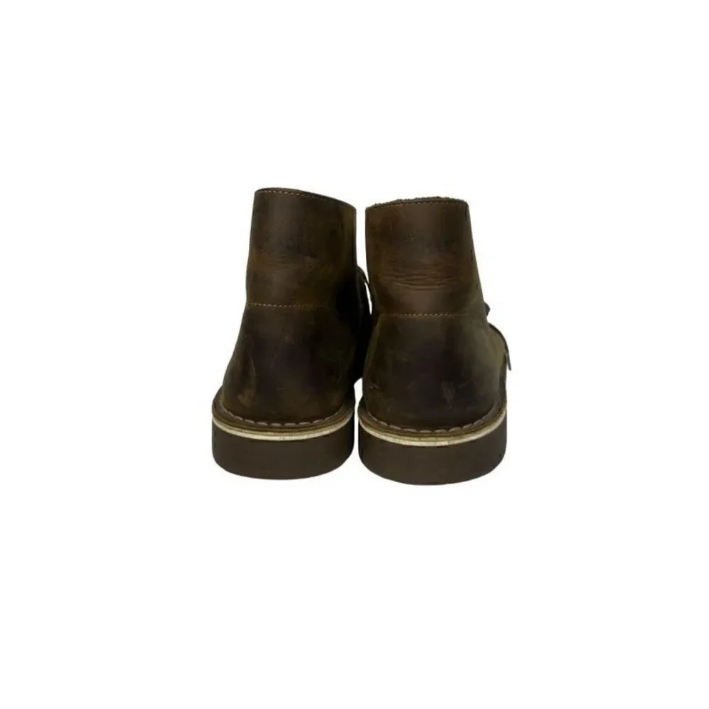 Clark’s Chukka Desert Brown Leather Boots 15522 Size 11